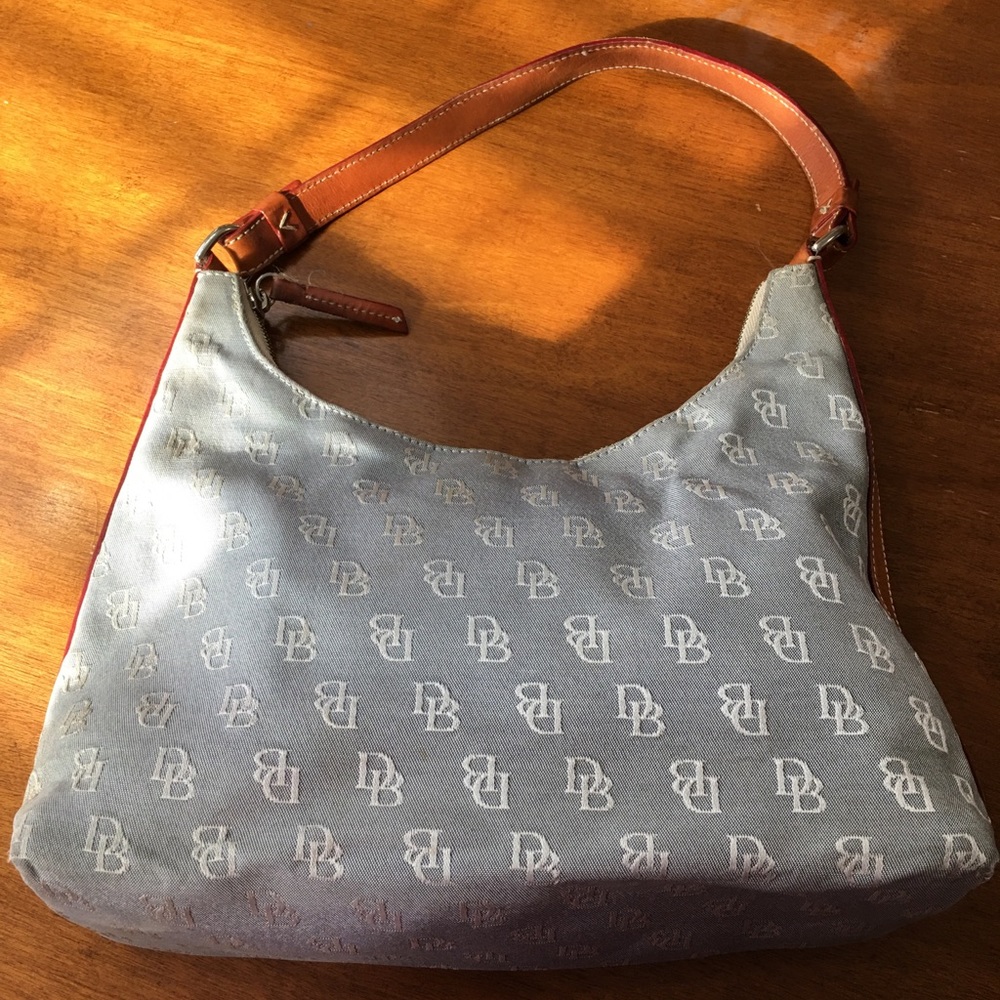 Vintage Dooney & Bourke canvas logo bag